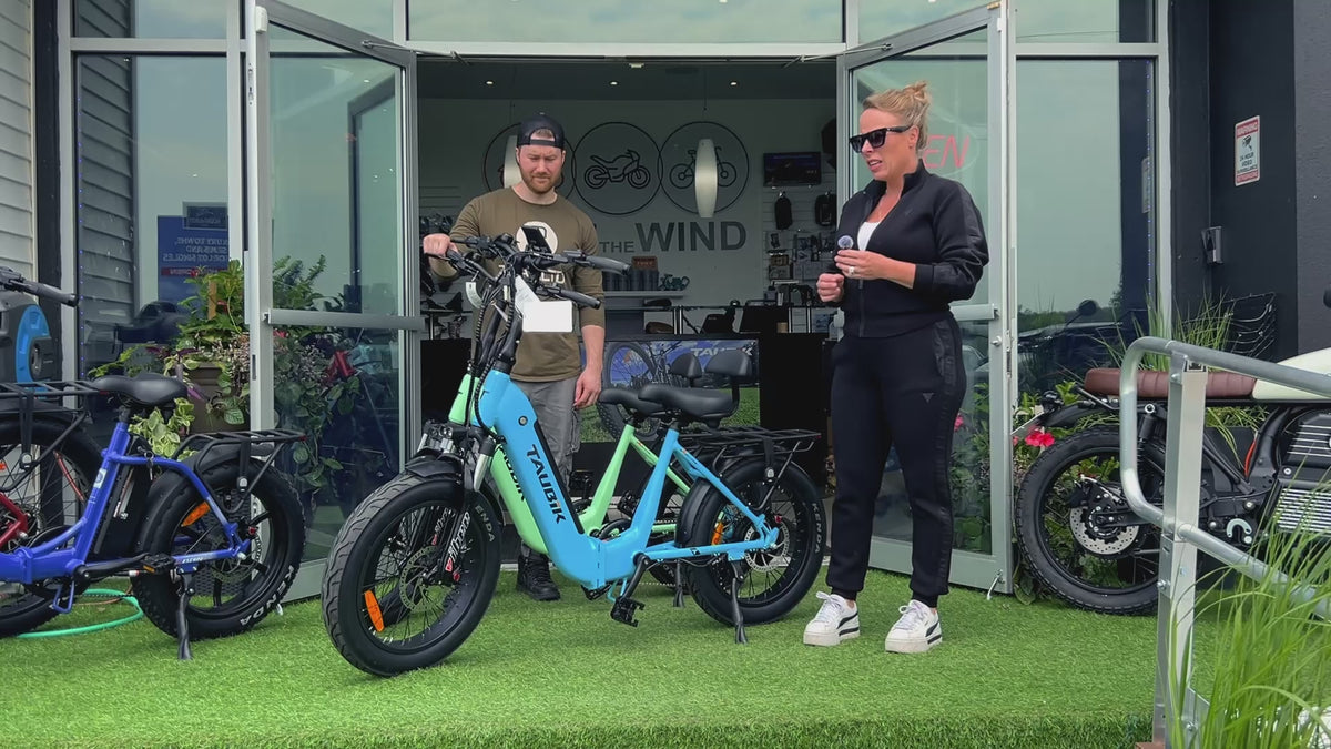 2025 Taubik Monaco Ebike Electric Bicycle Foldable Style 20" x 3"  Tires UL 2849 SALE!!!