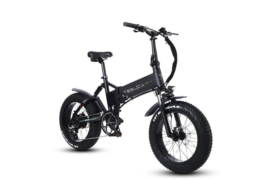 Teslica Force Fat Tire Dual Suspension eBike X1H
