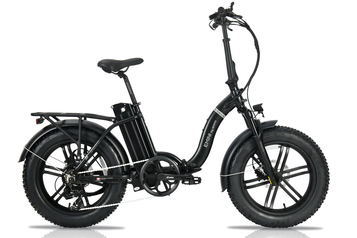 Emmo E-Mini Pro Ebike Electric Bicycle 20" Fat Tire Step Thru Style