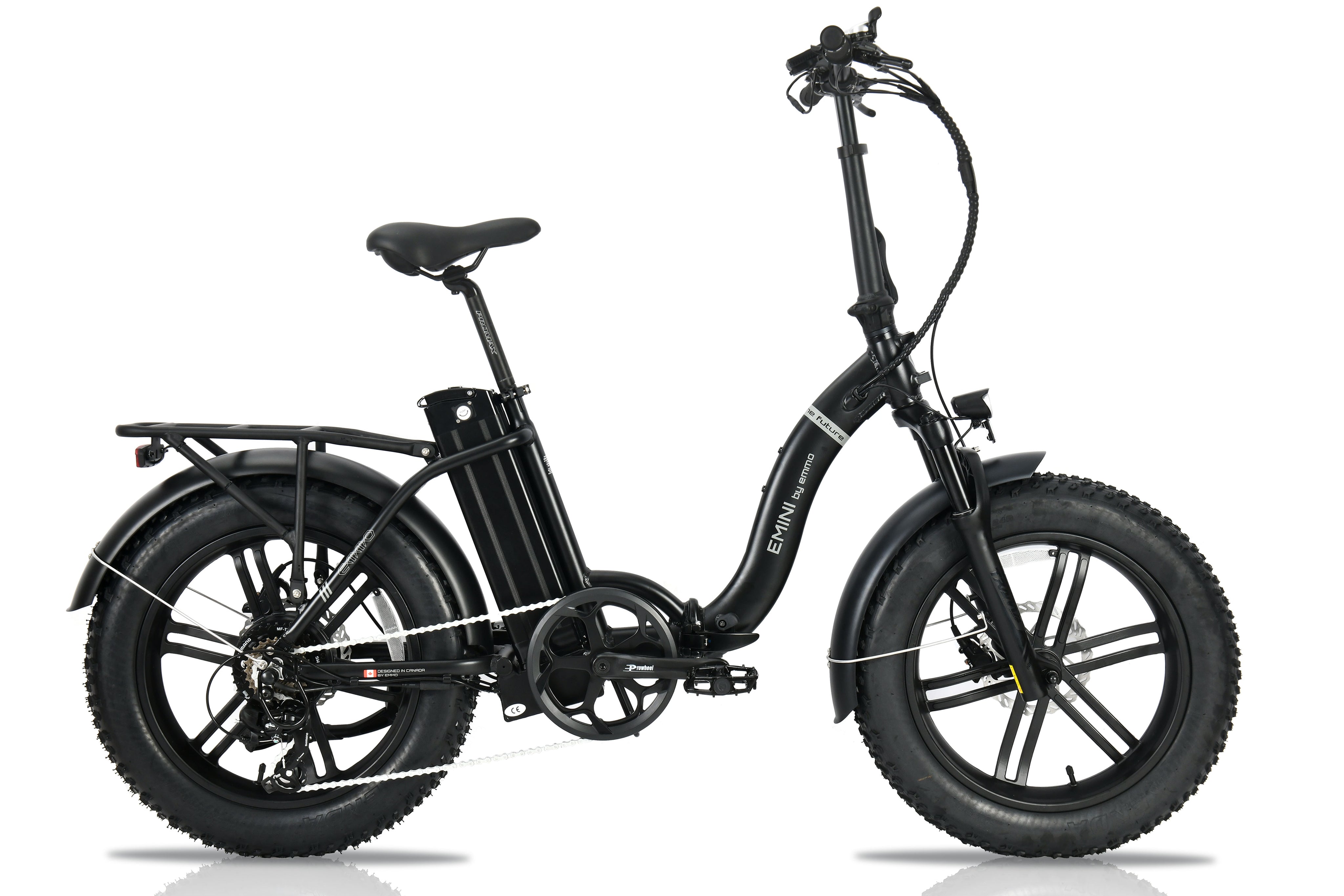 Emmo E-Mini Pro Ebike Electric Bicycle 20" Fat Tire Step Thru Style