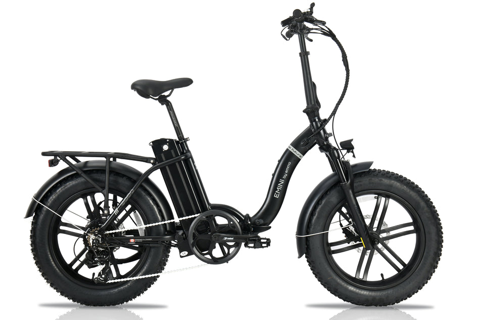 Emmo E-Mini Pro Ebike Electric Bicycle 20" Fat Tire Step Thru Style