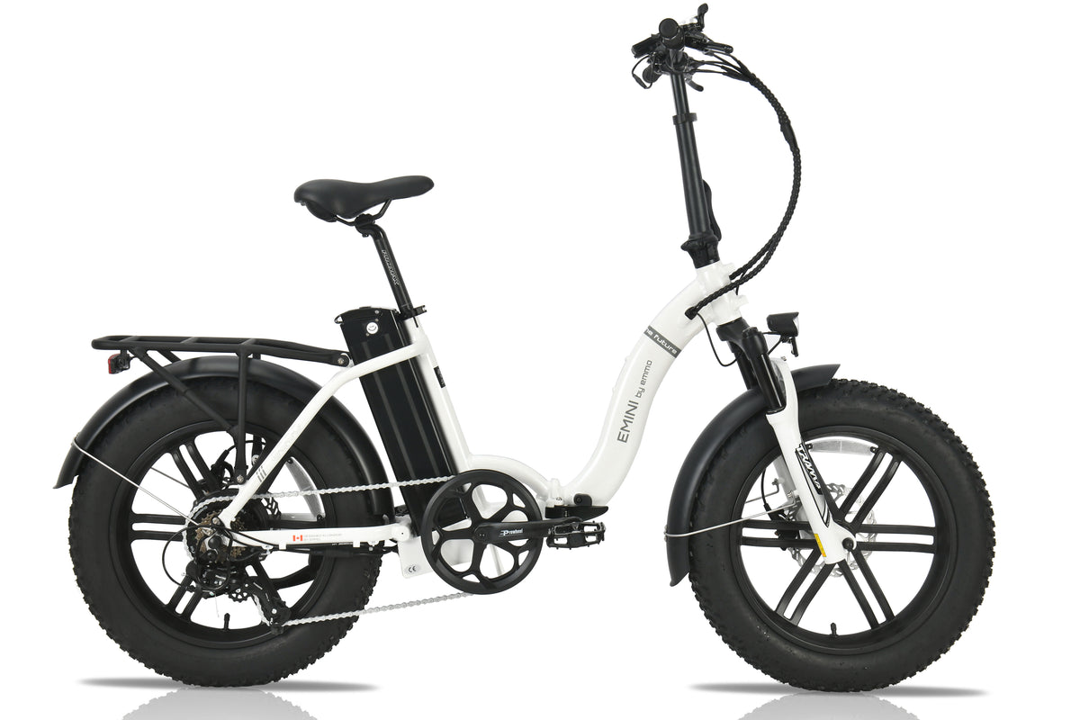 Emmo E-Mini Pro Ebike Electric Bicycle 20" Fat Tire Step Thru Style