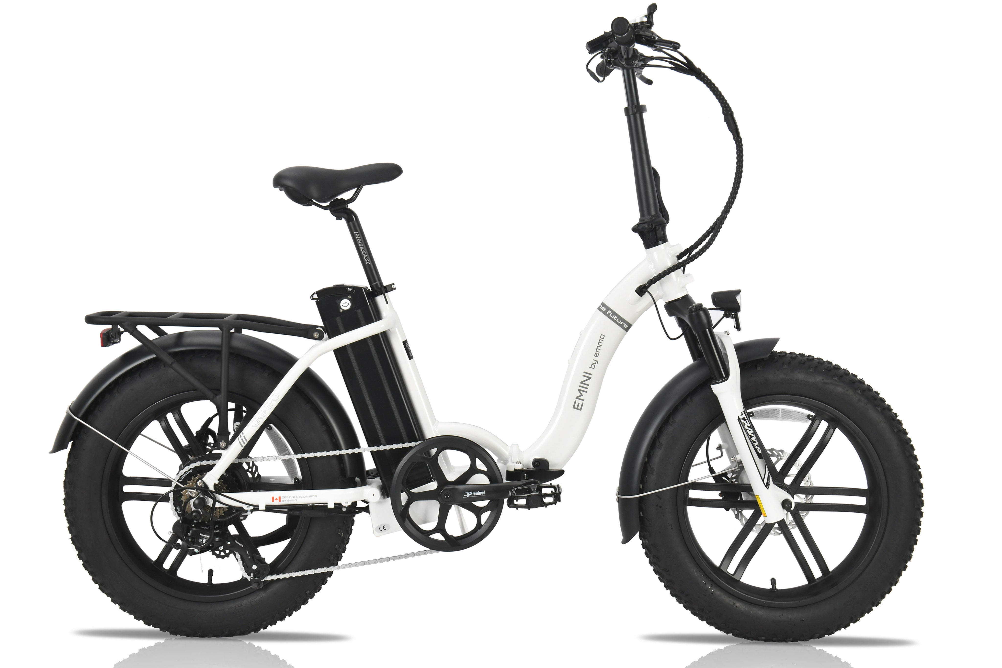 Emmo E-Mini Pro Ebike Electric Bicycle 20" Fat Tire Step Thru Style