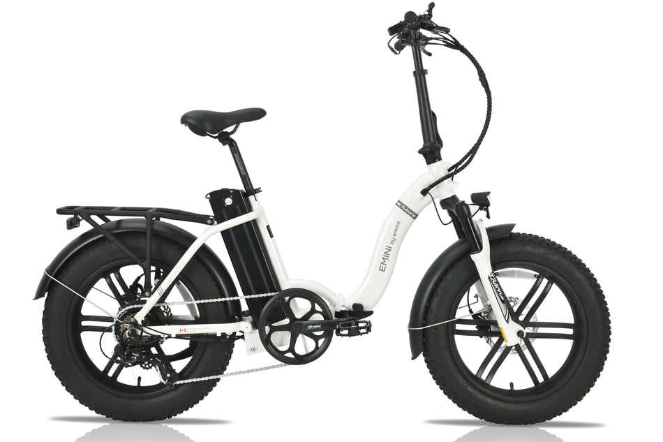 Emmo E-Mini Pro Ebike Electric Bicycle 20" Fat Tire Step Thru Style